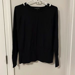 Ann Taylor black cut out sweater in size Large